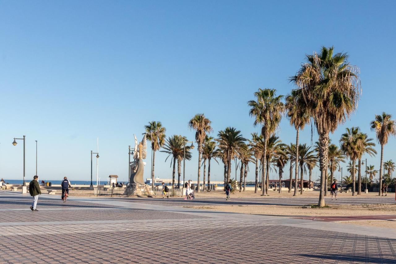 Ca Celieta Beach II Valencia Exteriör bild