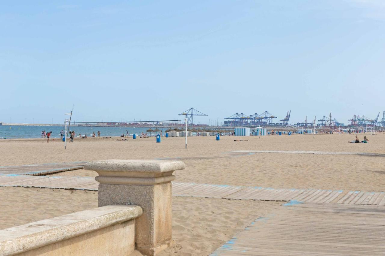 Ca Celieta Beach II Valencia Exteriör bild